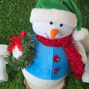 AVON Christmas SNOWMAN SURPRISE Vintage Tested
